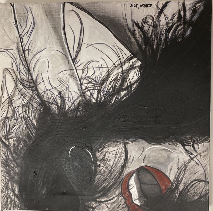 Le cri chante delà collection Shout! Recherche l’énergie brute du cri venant transpercer le silence de la toile